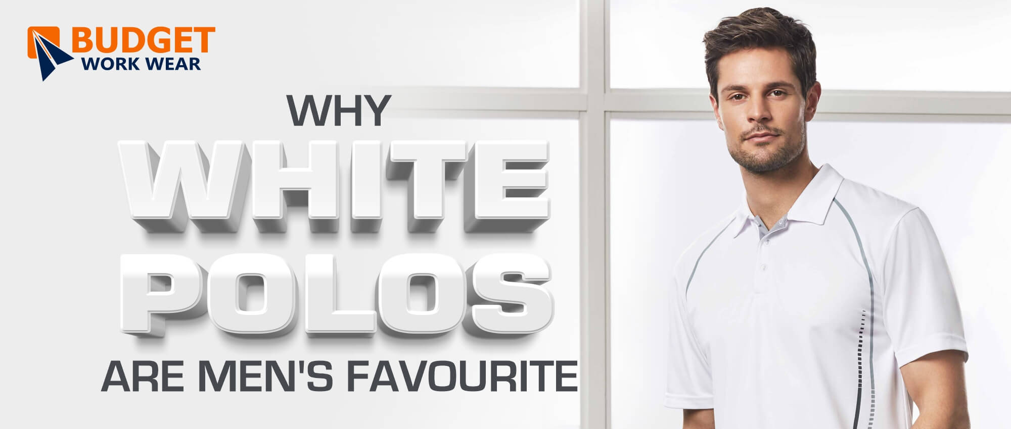 WHY WHITE POLOS ARE MEN S FAVOURITE Budget Workwear