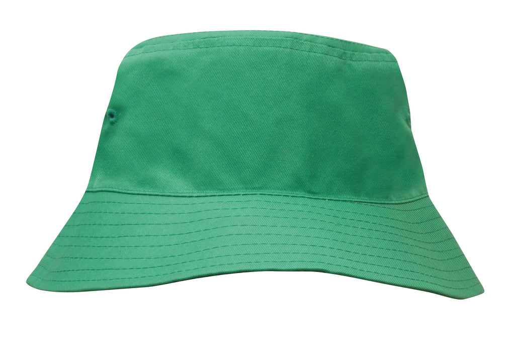 Headwear Breathable Poly Twill Childs Bucket Hat (3940)