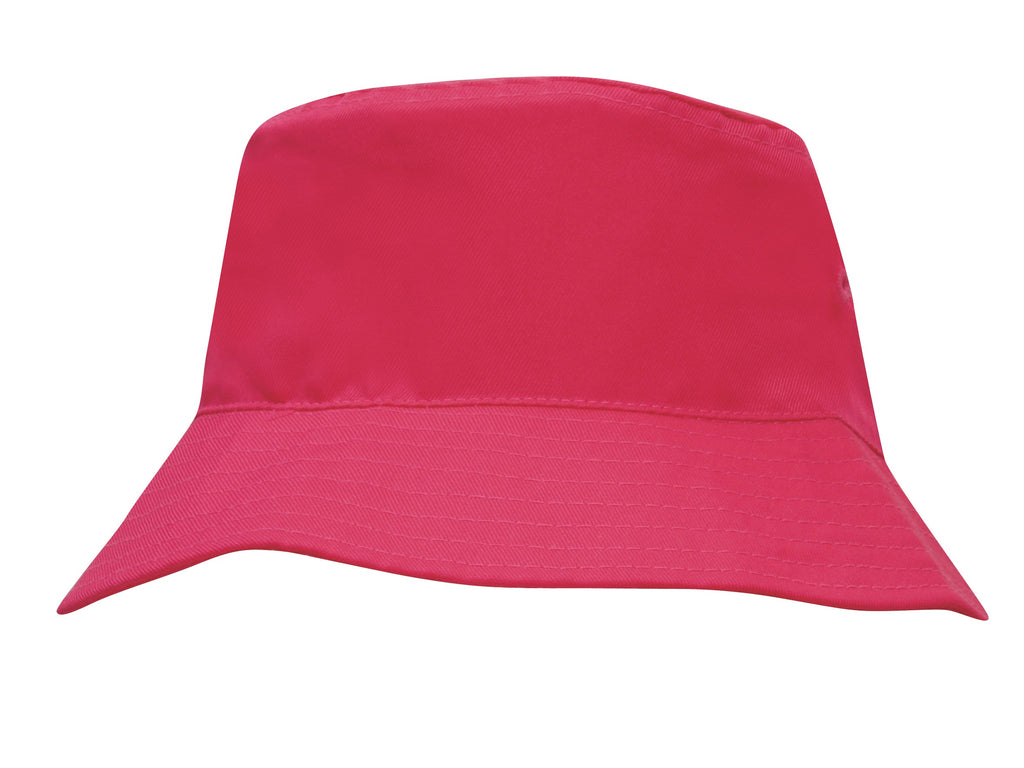 Headwear Breathable Poly Twill Infants Bucket Hat (3938)