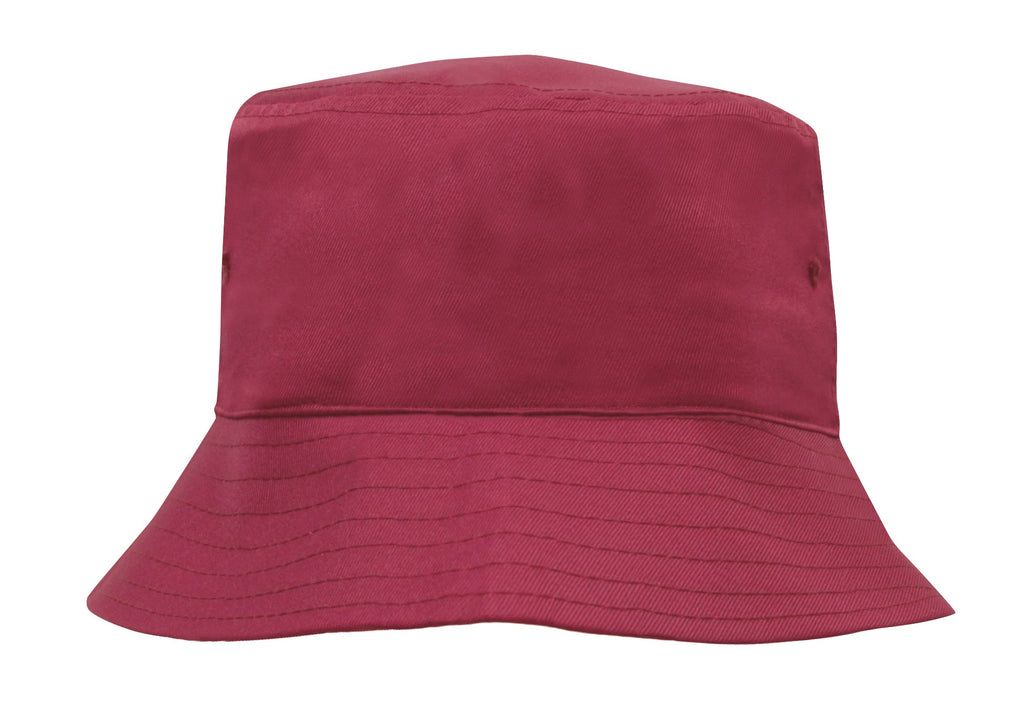 Headwear Breathable Poly Twill Infants Bucket Hat (3938)