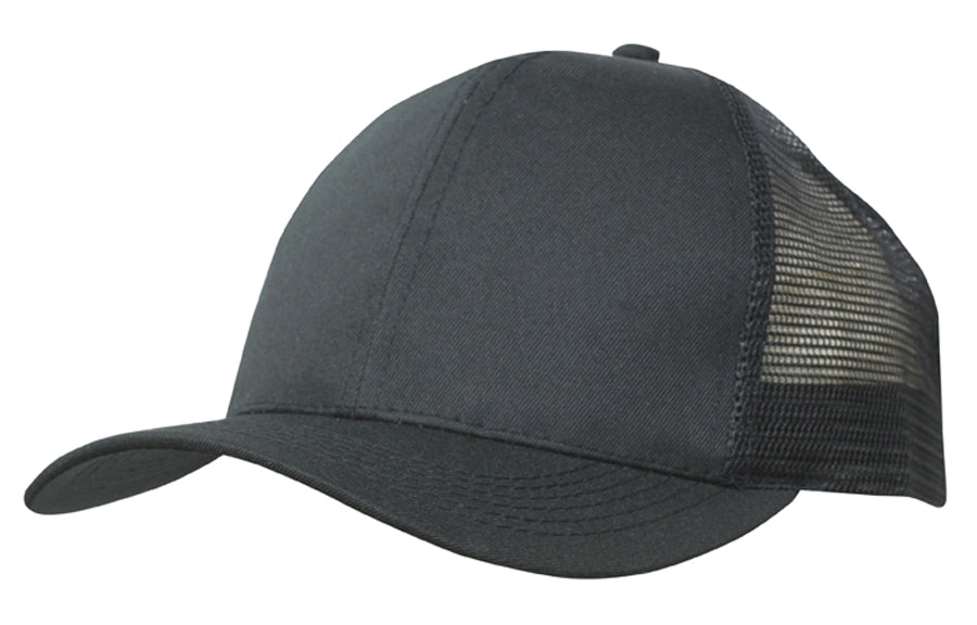 Headwear Recycled Breathable Poly Twill with Mesh Back Cap (3982)