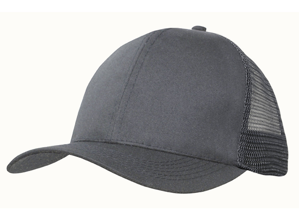 Headwear Recycled Breathable Poly Twill with Mesh Back Cap (3982)