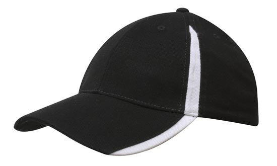 Headwear Brushed Heavy Cotton with Inserts on the Peak & Crown (4014)