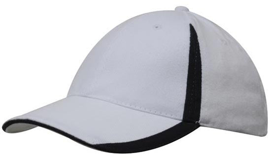 Headwear Brushed Heavy Cotton with Inserts on the Peak & Crown (4014)