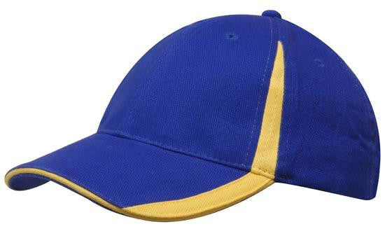 Headwear Brushed Heavy Cotton with Inserts on the Peak & Crown (4014)