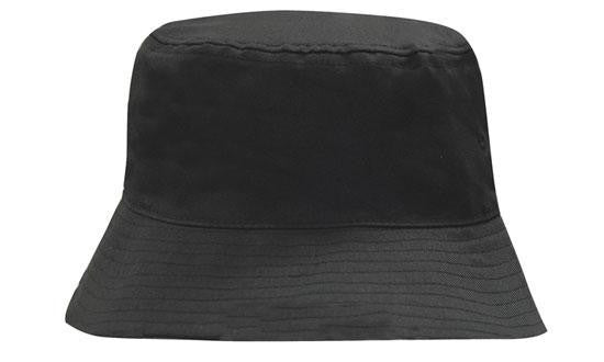 Headwear Breathable Poly Twill Bucket Hat (4107)