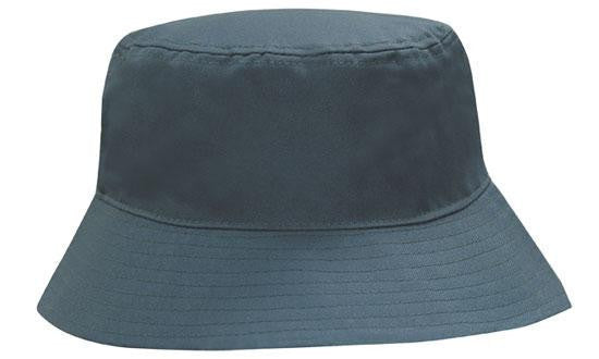 Headwear Breathable Poly Twill Bucket Hat (4107)