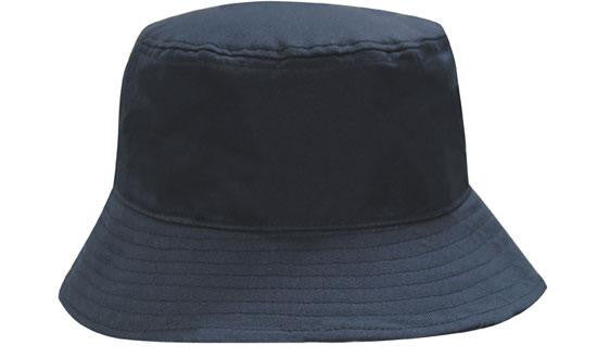 Headwear Breathable Poly Twill Bucket Hat (4107)