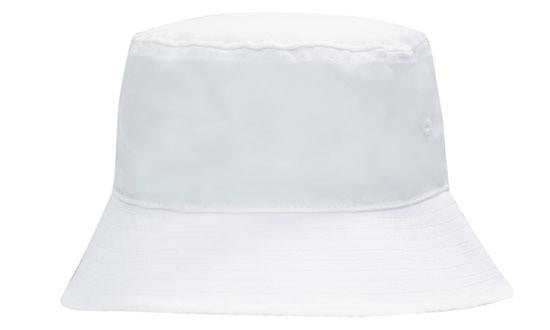 Headwear Breathable Poly Twill Bucket Hat (4107)