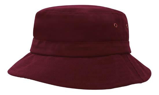 Headwear Brushed Sports Twill Childs Bucket Hat (4131)