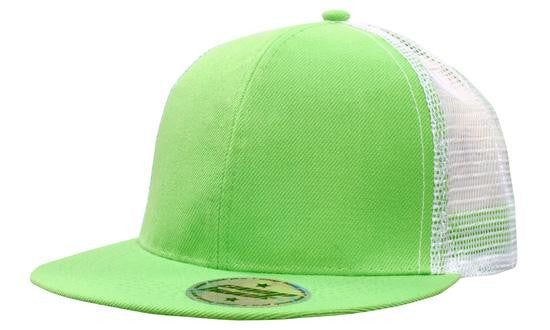 Headwear Premium American Twill with Mesh Back & Snap Back Pro Styling Cap (4138)