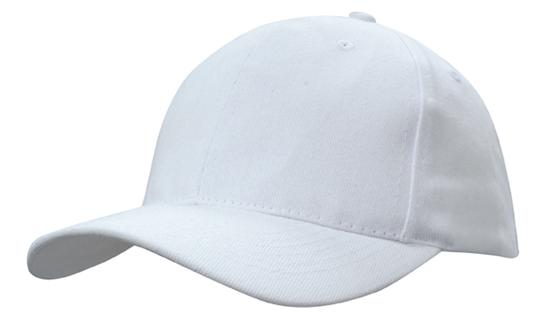 Headwear Brush Heavy Cotton Cap with snap back (4141)