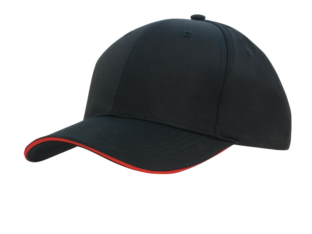 Headwear Sports Ripstop Cap with Sandwich Trim (4149)