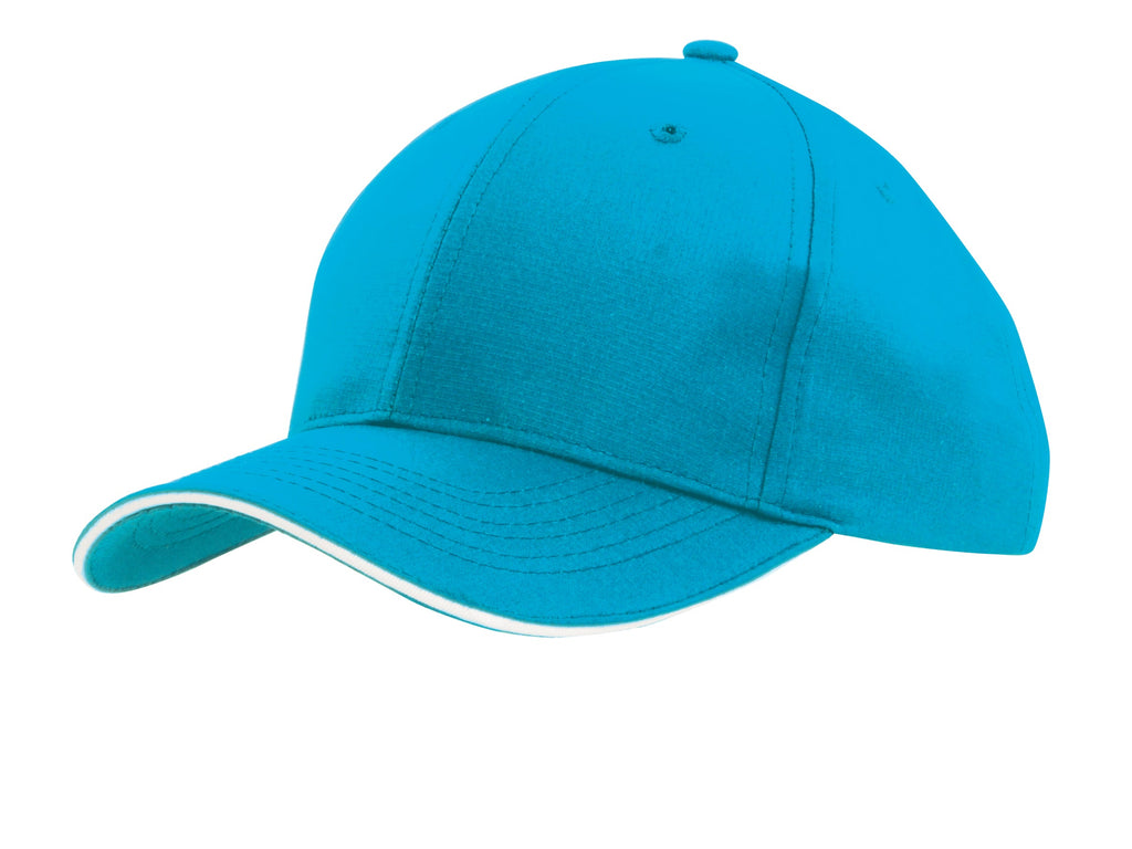 Headwear Sports Ripstop Cap with Sandwich Trim (4149)