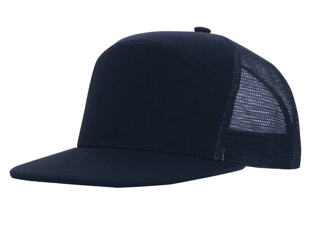 Headwear Premium American Twill A Frame Cap with Mesh Back (4154)