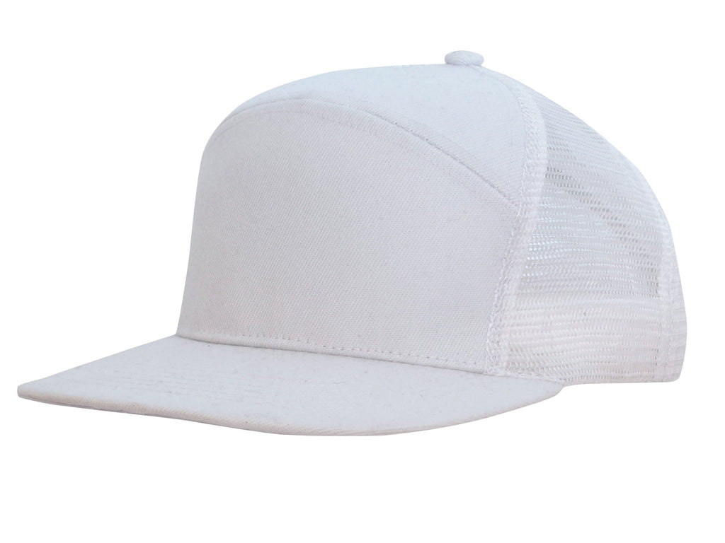 Headwear Premium American Twill A Frame Cap with Mesh Back (4154)