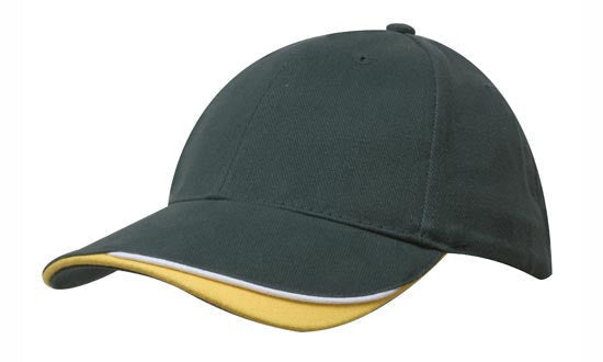 Headwear Brushed Heavy Cotton with Indented Peak (4167)