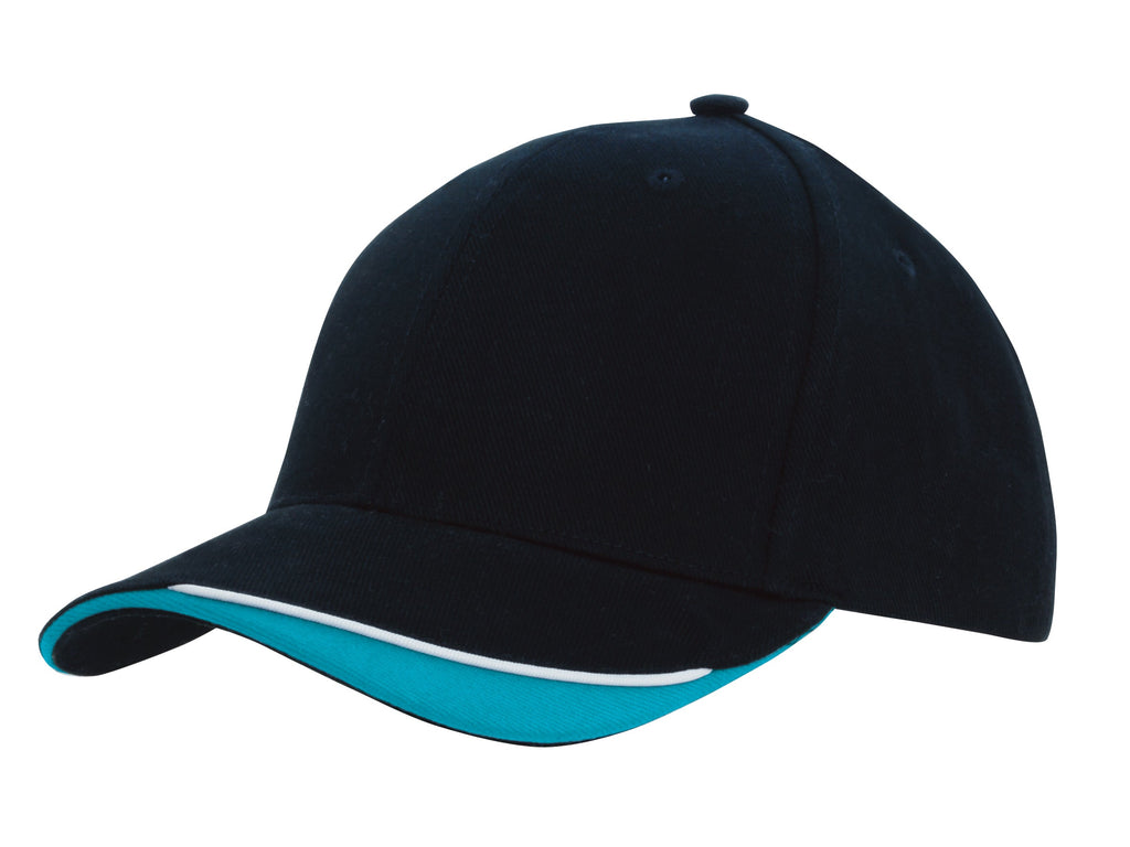 Headwear Brushed Heavy Cotton with Indented Peak (4167)