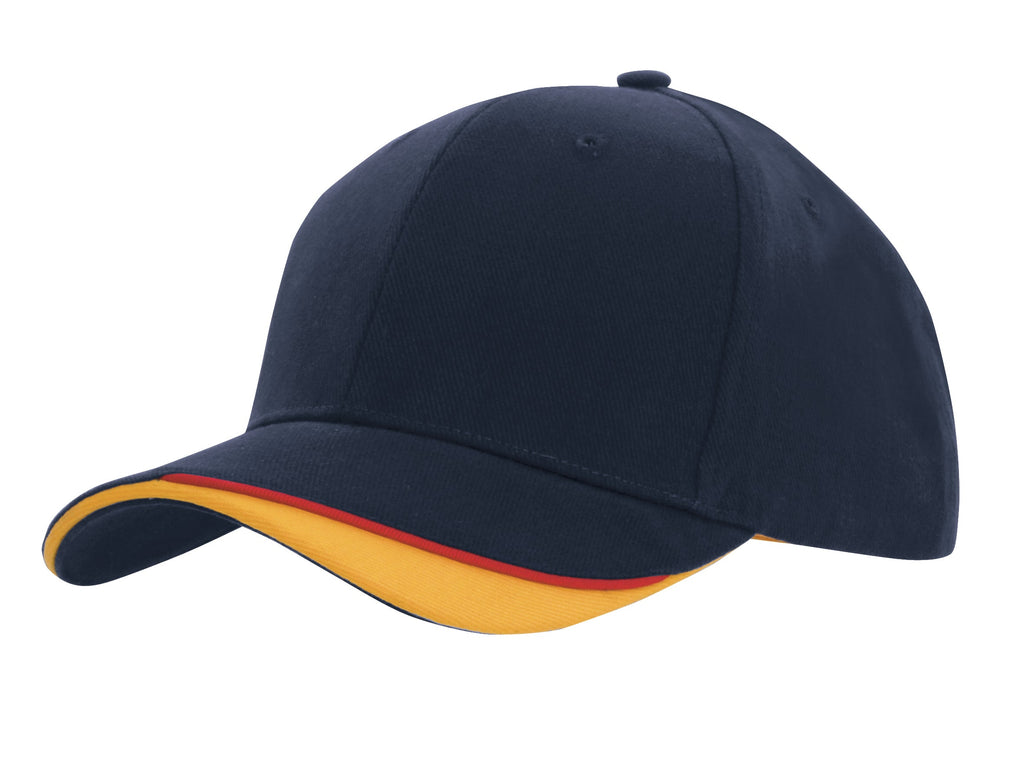 Headwear Brushed Heavy Cotton with Indented Peak (4167)