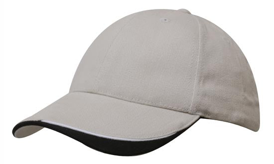 Headwear Brushed Heavy Cotton with Indented Peak (4167)