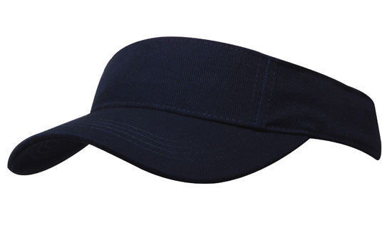 Headwear Brushed Heavy Cotton Visor Cap (4230)