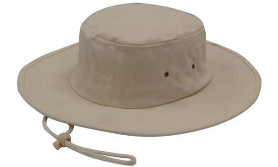 Headwear-Headwear Brushed Heavy Cotton Hat-Natural / S-Uniform Wholesalers - 4