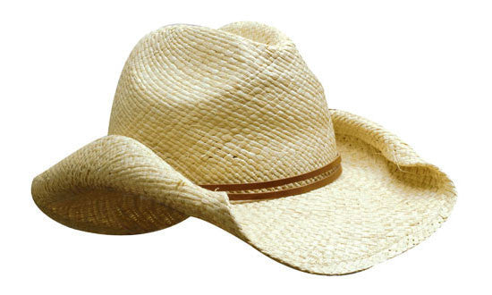 Headwear Ladies Cowboy Straw Cap (4283)