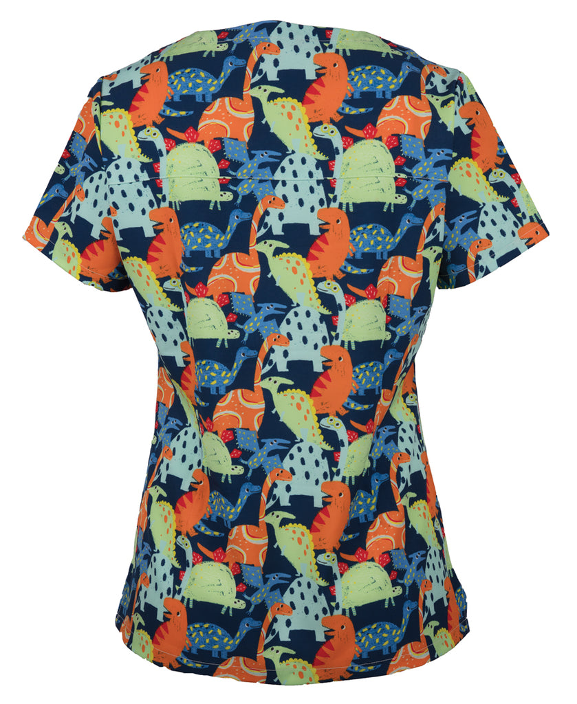 JB's Ladies Scrubs Top Printed (4STP1)