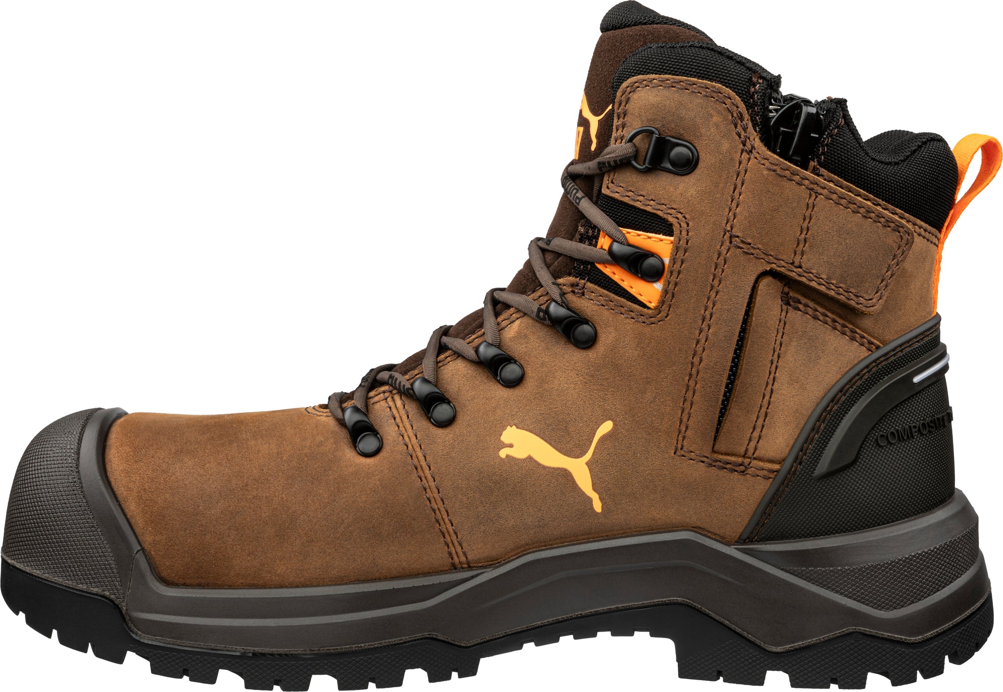 Puma work boots yellow best sale