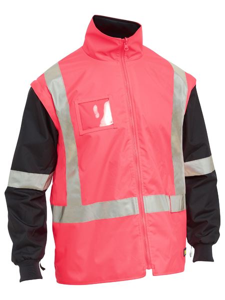 Bisley Taped 5 In 1 Rain Jacket (BK6975)