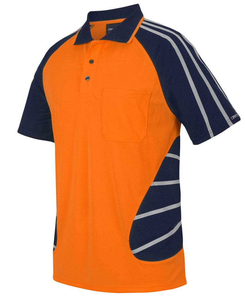 Jb's Street Spider Polo With Reflective Stripes (6HSSR)