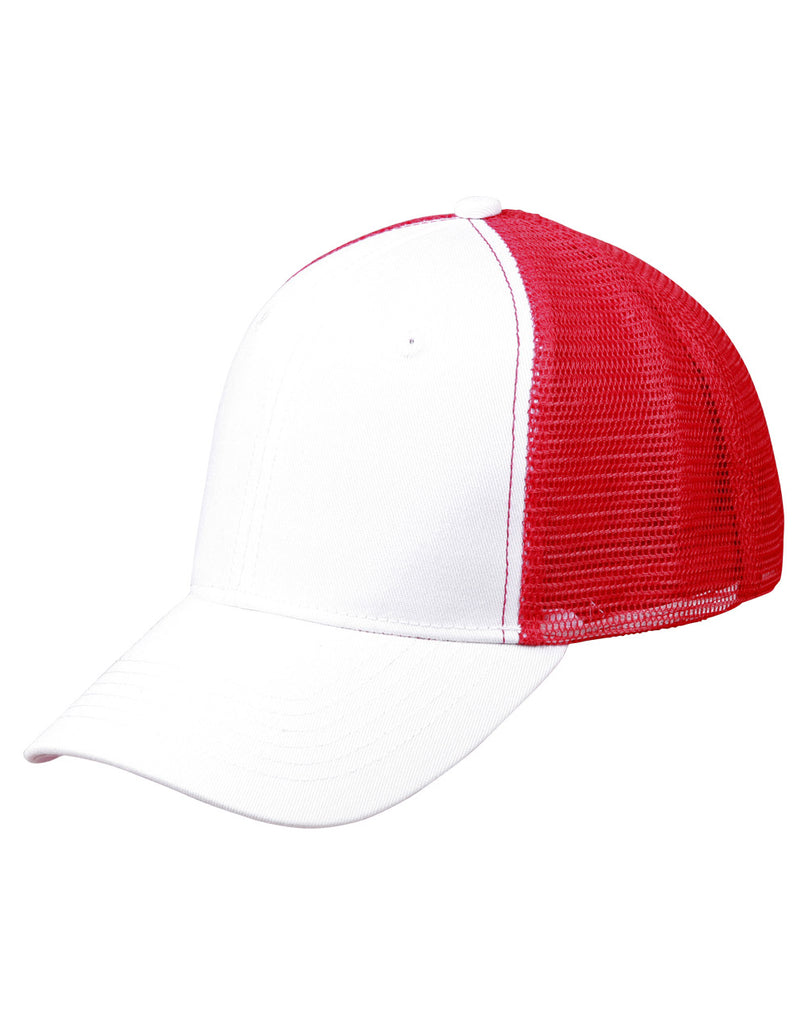 Winning Spirit Premium Cotton Trucker Cap (CH89)