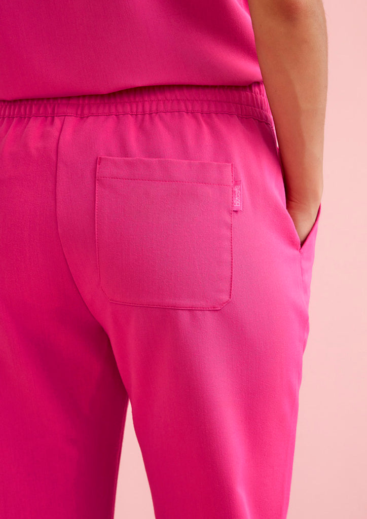 Biz Care Womens Pink Jogger Scrub Pant (CSP241LL)