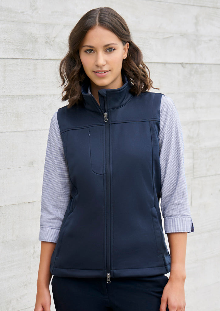 Biz Collection Womens Softshell Vest (J29123)