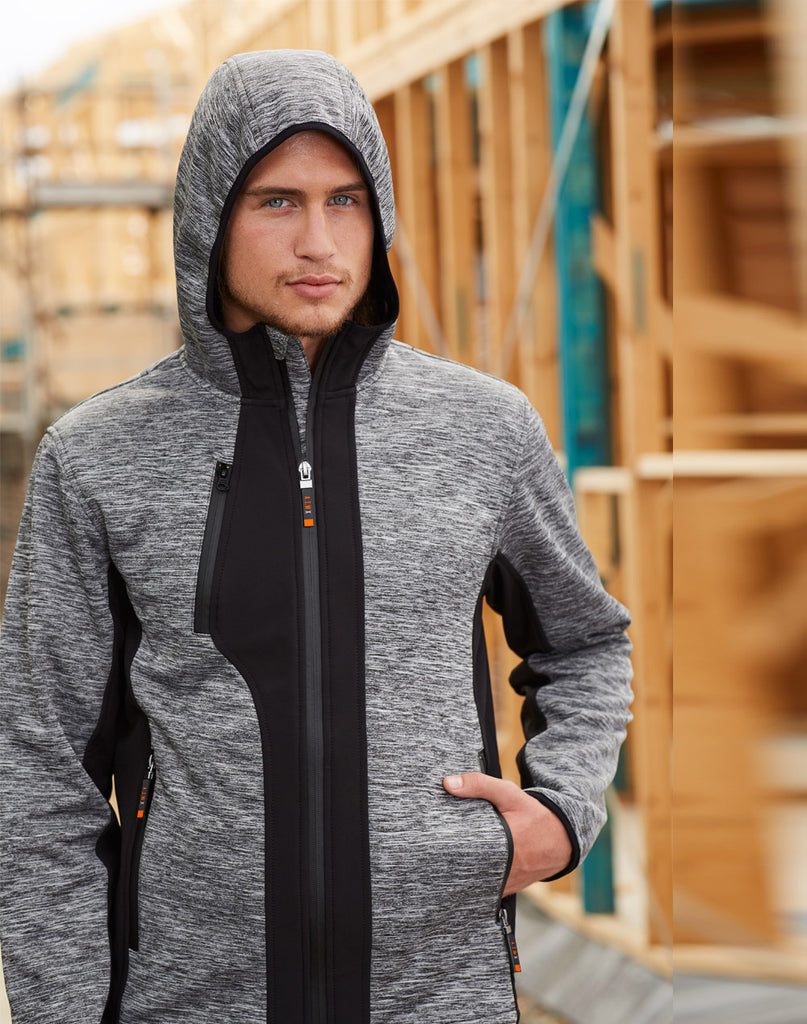 Winning Spirit Laminated Functional Knit Hoodie (JK49)