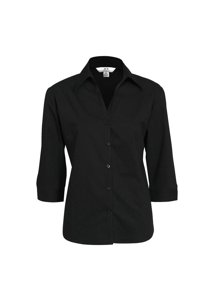 Biz Collection Womens Metro 3/4 Sleeve Shirt (LB7300)