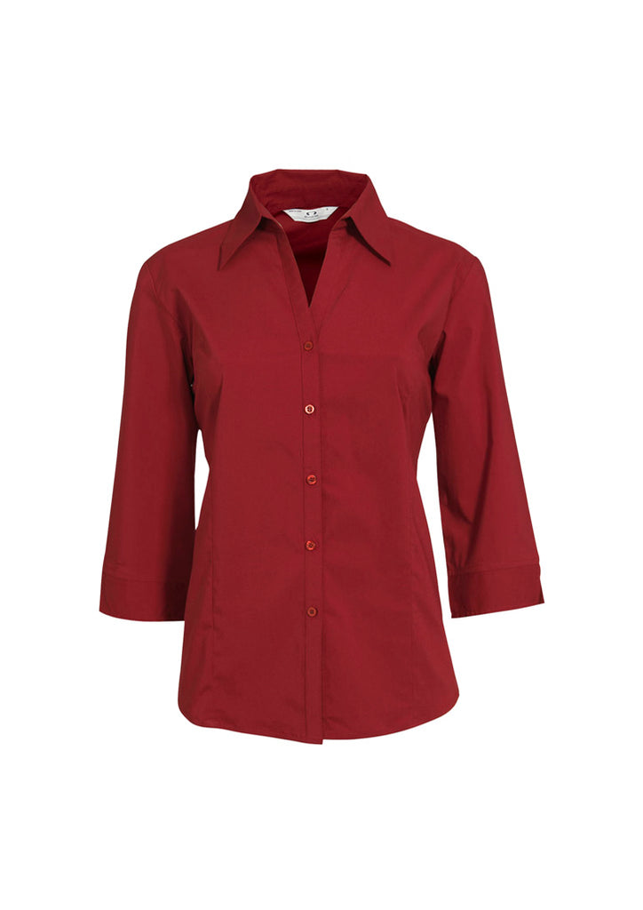 Biz Collection Womens Metro 3/4 Sleeve Shirt (LB7300)