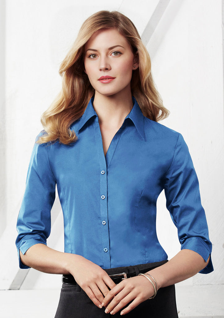 Biz Collection Womens Metro 3/4 Sleeve Shirt (LB7300)