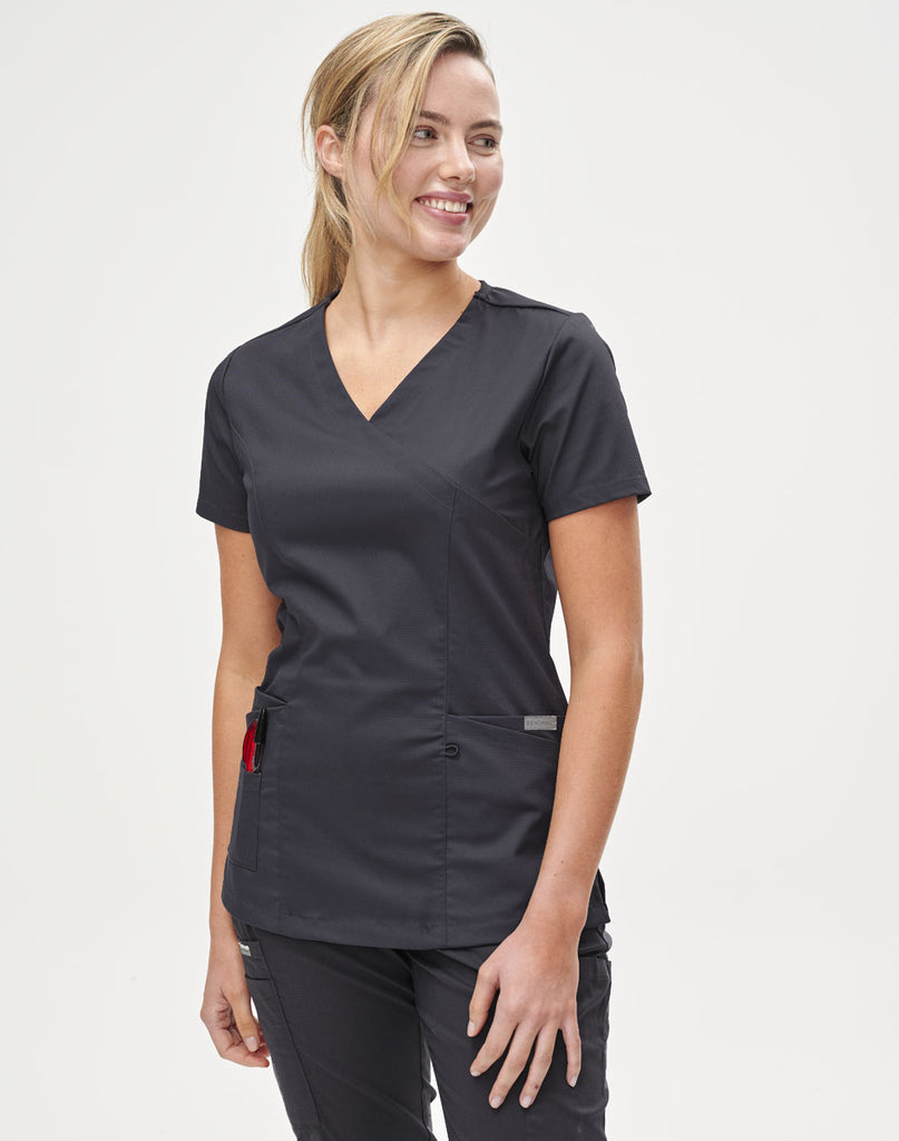 Winning Spirit  Ladies Scrub Top (M7640)