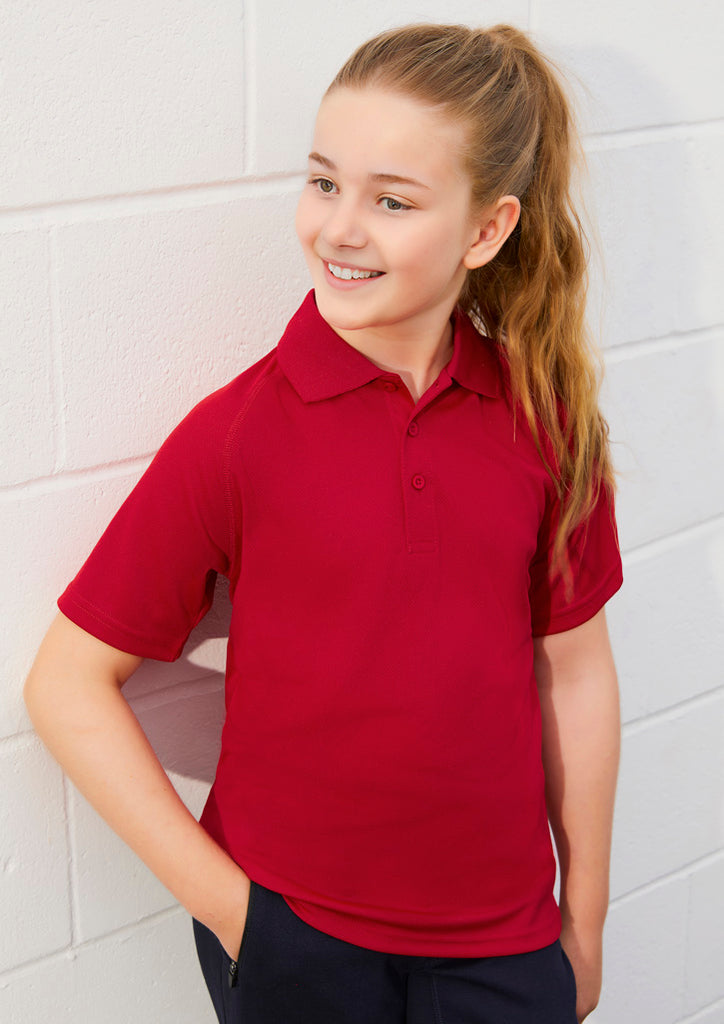 Biz Collection Kids Sprint S/S Polo (P300KS)