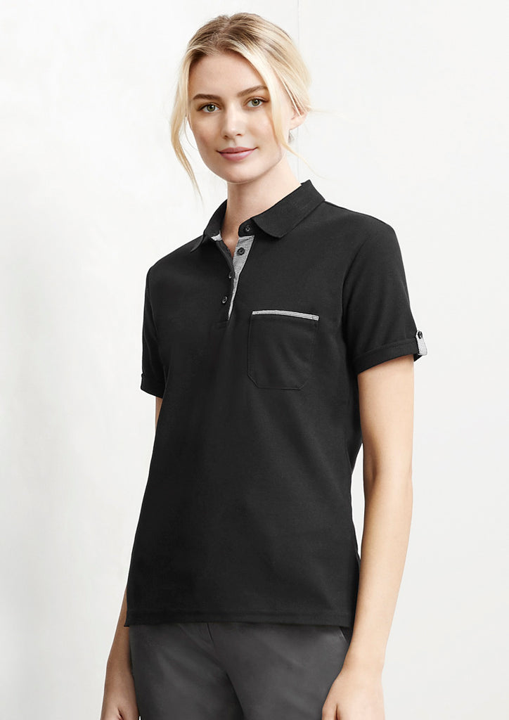 Biz Collection Womens Edge S/S Polo (P305LS)