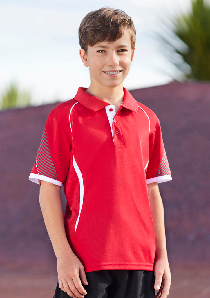 Biz Collection  Kids Razor S/S Polo (P405KS)