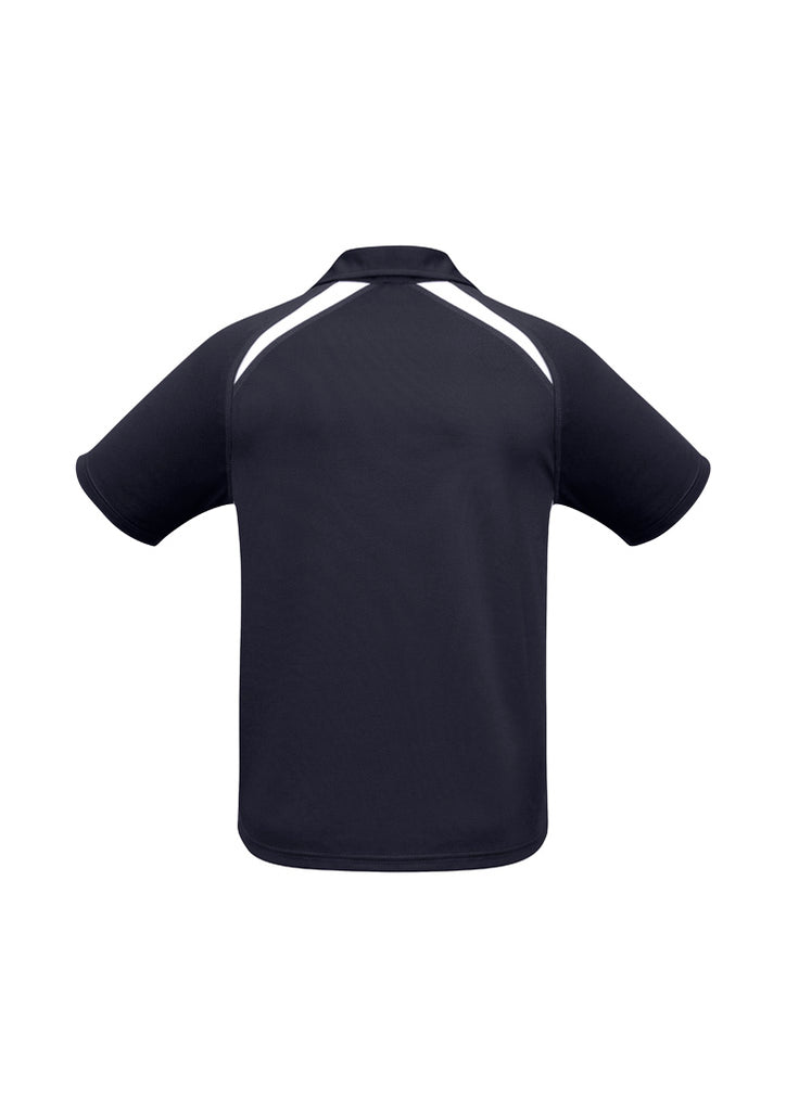 Biz Collection Mens Splice S/S Polo- (P7700)