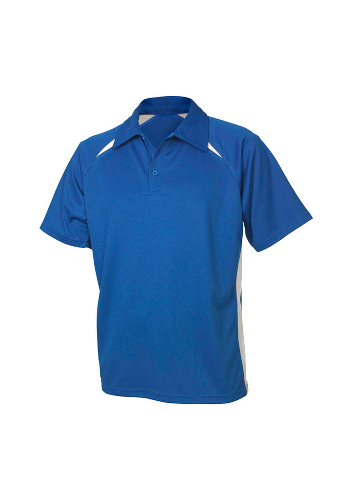 Biz Collection Mens Splice S/S Polo- (P7700)