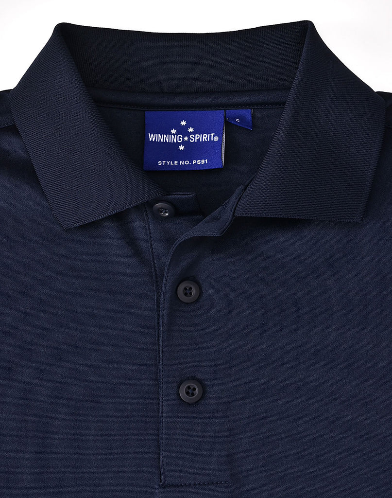 Winning Spirit Men's Sustainable Poly/Cotton Corporate SS Polo (PS91)