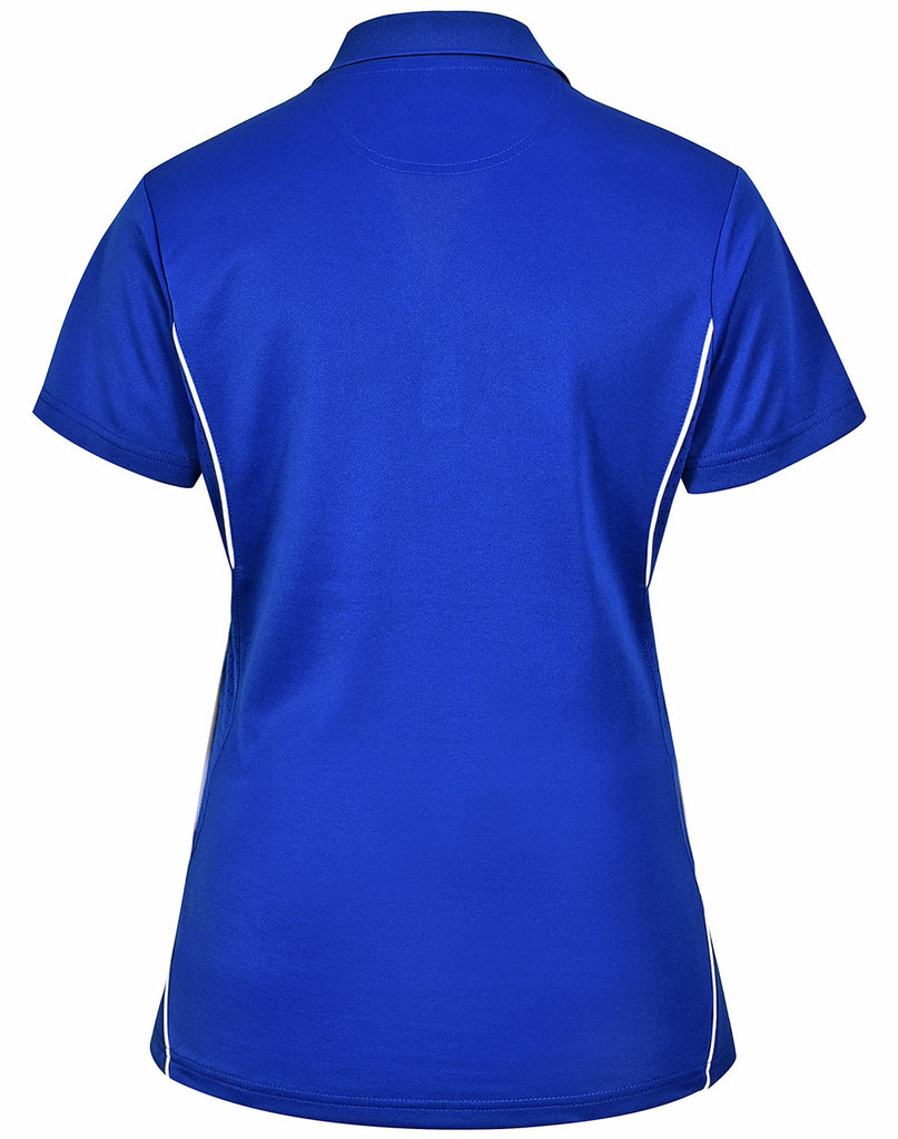 Winning Spirit Ladies Sustainable Poly/Cotton Contrast SS Polo 1st (10 colour)-(PS94)