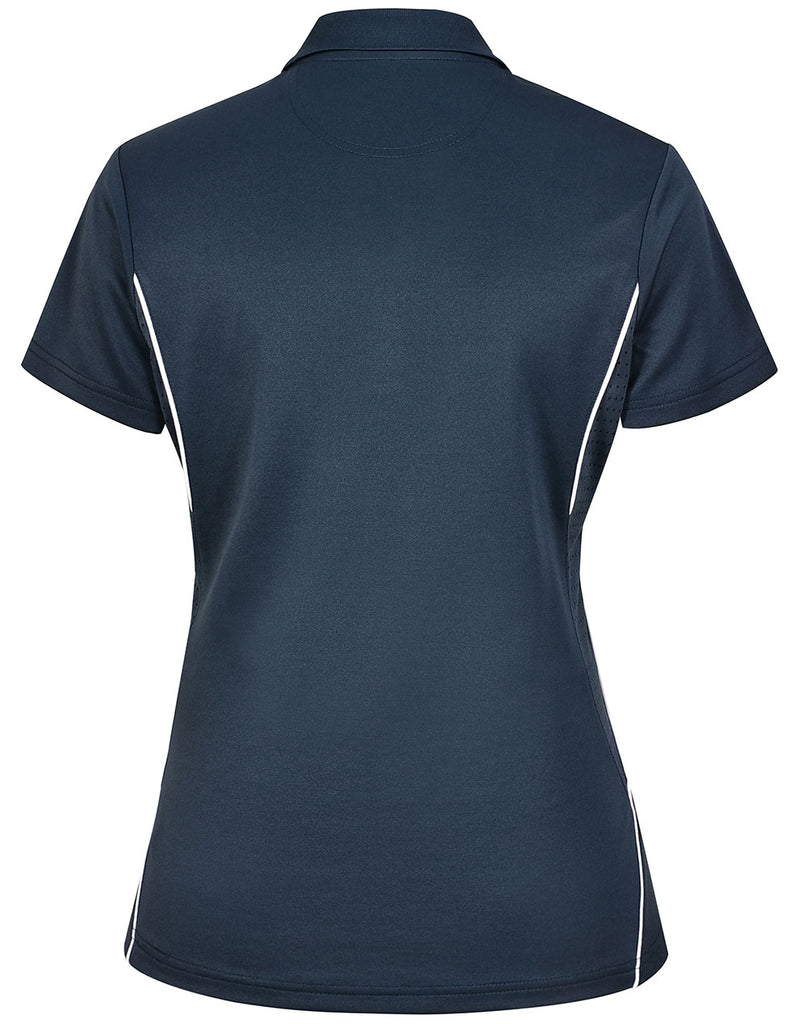 Winning Spirit Ladies Sustainable Poly/Cotton Contrast SS Polo 1st (10 colour)-(PS94)