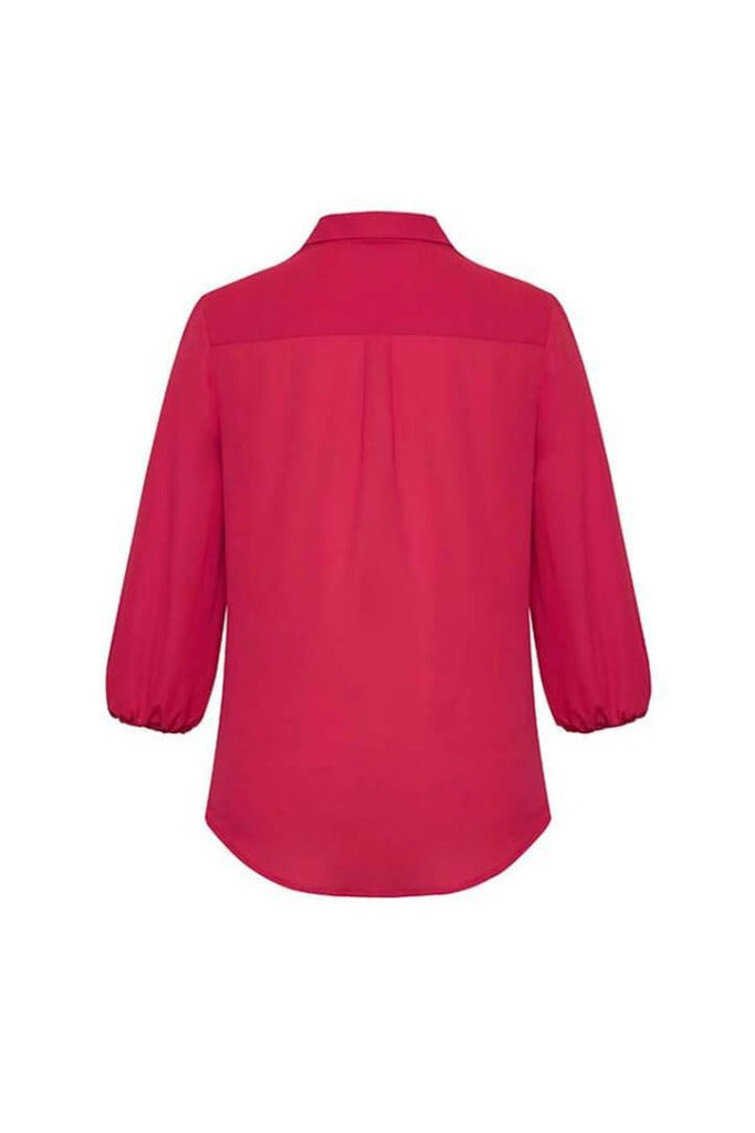 Biz Corporate Womens Lucy 3/4 Sleeve Blouse (RB965LT)