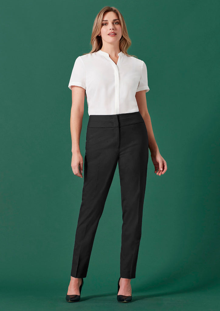 Biz Corporate Womens Renew Mid-Waist Slim Leg Pant (RGP405L)