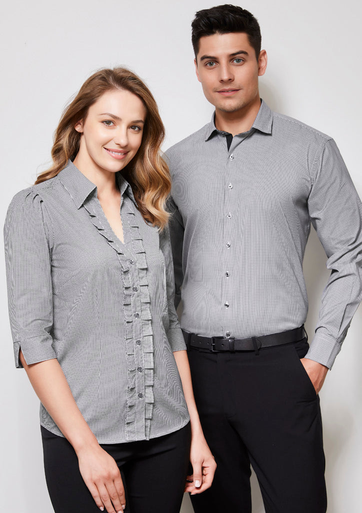 Biz Collection Edge Mens L/S Shirt (S267ML)